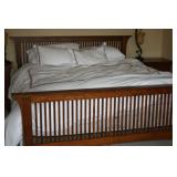 PRAIRIE STYLE KING BEDROOM SET