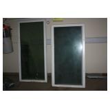 STORM WINDOWS 31 x 67 + 31 x 58