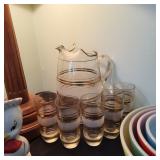 VINTAGE PITCHER SET