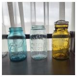 VINTAGE CANNING JARS