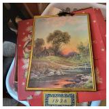 VINTAGE 1936 LOCAL CALENDAR