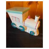 Vintage Abingdon U.S.A. Pottery Train Engine Cookie Jar