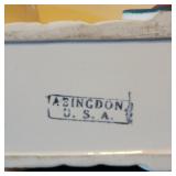 Vintage Abingdon U.S.A. Pottery Train Engine Cookie Jar