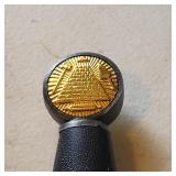 Free Mason Dagger w/leather sheath & Masonic seal