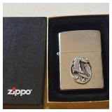Zippo Lighter with Cameo Eagle