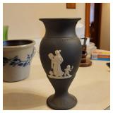 Wedgewood Black Vase