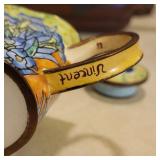 Charlotte Di Vita Trade Plus Aid Vincent Van Gogh Irises Tea pot