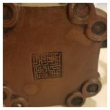 Chinese  Xixing Clay teapot with Babboo design