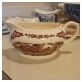 Staffordshire Alfred Meakin Fair Winds Gravy Boat