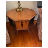 Tell City Octagon Side Table