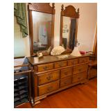 Tell City Maple Dresser with Mirrors (Young Republic)
