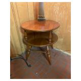 Vintage Round End or Side Table