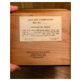 Vintage Post Office Door Mailbox Bank with combination