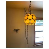 Mid Century Swag Lamp