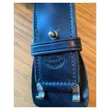 Vintage Don Hume Black Belt Gun Holster