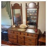 Tell City Maple Dresser with Mirrors (Young Republic)