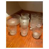 Indiana Glass Crystal Ice Glasses & Bowls