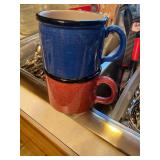 Crate & Barrel Mugs made in Italy