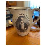 Vintage Ceramic Pitcher Captain John Willis of the Cutty Sark