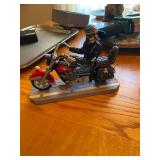 Summit Collection Motorcycle Statue