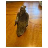 Vintage China Mud Men Clay Miniatures 2"