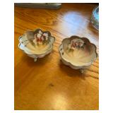 Hand Painted Porcelain dish from the Nippon Era