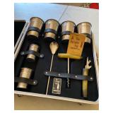 Vintage the Portable Pub Travel Bar Suitcase