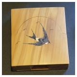 Pocket Watch Stand / Box - a cleaver box that slides out tilts back to hold your pocket watch to be 