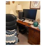 Desk and office chair