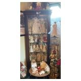 Lighted Corner Curio Cabinet
