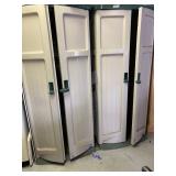 Freestanding Plastic Cabinets - always kept in garage