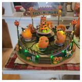 Lemax Spooky Town Pumpkin Tilt-N-Hurl