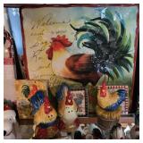 Rooster Salt & Pepper Shakers