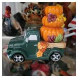 Trucks & Pumpkins Salt& Pepper Set - Cracker Barrel 