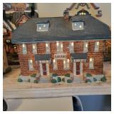 Ceramic Light Up Kokomo IN Post Office created by Artist Patty Host