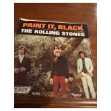 Vinyl LP "Paint it, Black" by The Rolling Stones 45 RPM record 