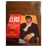 Vinyl LP "Suspicious Minds" by Elvis 45 RPM record Album