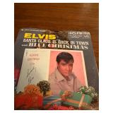 Vinyl LP "Santa Claus is Back in town" by Elvis 45 RPM record Album