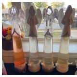 Beautiful Glitter Angel Water Motion Glitter Lamps - Cracker barrel