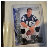 2007 Upper Deck Football Peyton Manning Rookie Photo Shoot Flashbacks Card colts