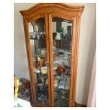 Wooden Curio display cabinet