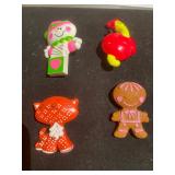 Vintage Plastic Avon solid Perfume Pins