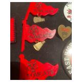 Vintage East Aurora HS "Tomcats" school spirit pins