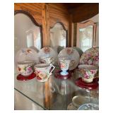 vintage teacups and saucers