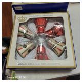 Vintage the imperial collection glass tree ornaments sold by Sears