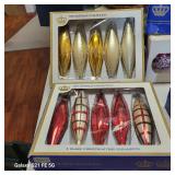 Vintage the imperial collection glass tree ornaments sold by Sears