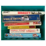 Parker Brothers - Whosit * Milton Bradley - Family Feud (new 2nd edition) * Checkers * Scrabble * De