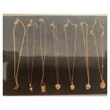 Necklaces with Various Pendants