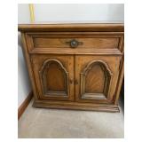 Sears Country IV collection nightstand solid wood (24.5"H 25.5"W18" D)