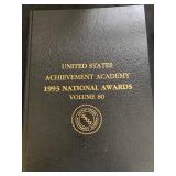 United States Achievement Academy 1993 National Awards Volume 80 hardcover book.  The book honors ou